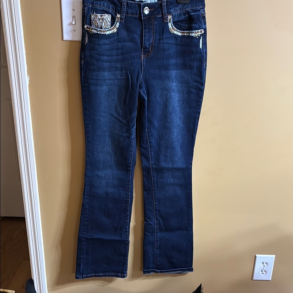 Cato Blue Boot Cut Jeans Classic Denim